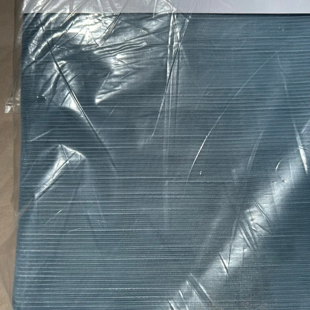 IKEA GJERTRUD Sheer Curtains 2 Panels Blue 57x98 Rod Pocket Window Treatment